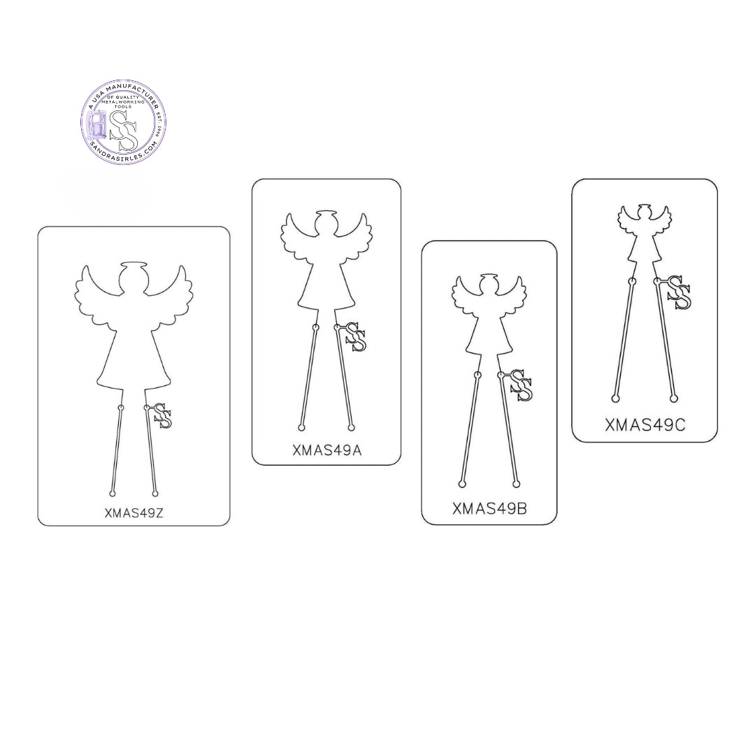 PANCAKE DIE XMAS49 ANGEL